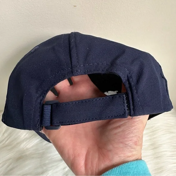 NEW Navy Blue and Gold Notre Dame and Teeling Whisky Embroidered Logo Cap - Picture 12 of 16